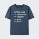 Don't Stop 80s Songs Multiple Choice T-Shirt