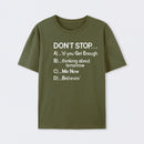 Don't Stop 80s Songs Multiple Choice T-Shirt