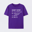 Don't Stop 80s Songs Multiple Choice T-Shirt