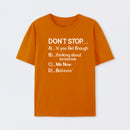 Don't Stop 80s Songs Multiple Choice T-Shirt