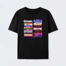 Retro 80s Movies VHS Stacks T-Shirt