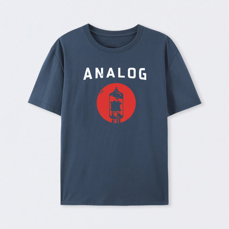 Vacuum Tube Analog Distressed T-Shirt