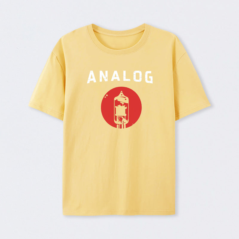 Vacuum Tube Analog Distressed T-Shirt