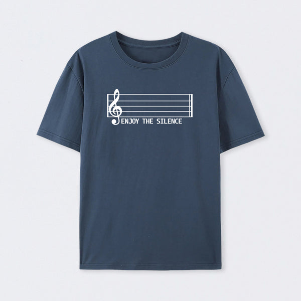 Enjoy The Silence Music Note T-Shirt