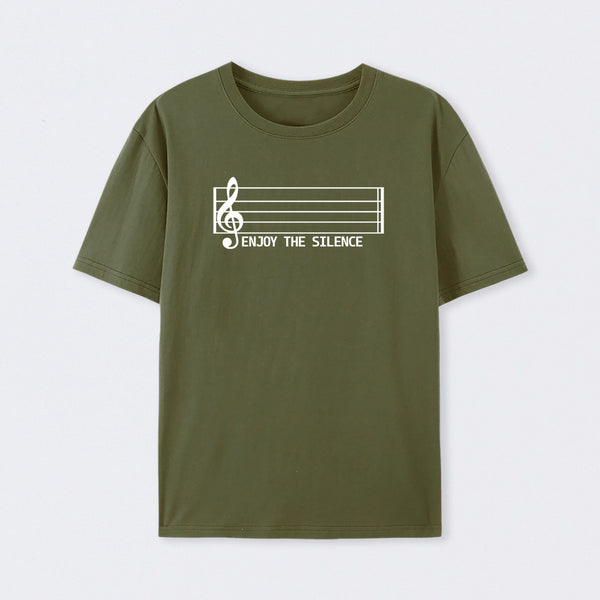 Enjoy The Silence Music Note T-Shirt