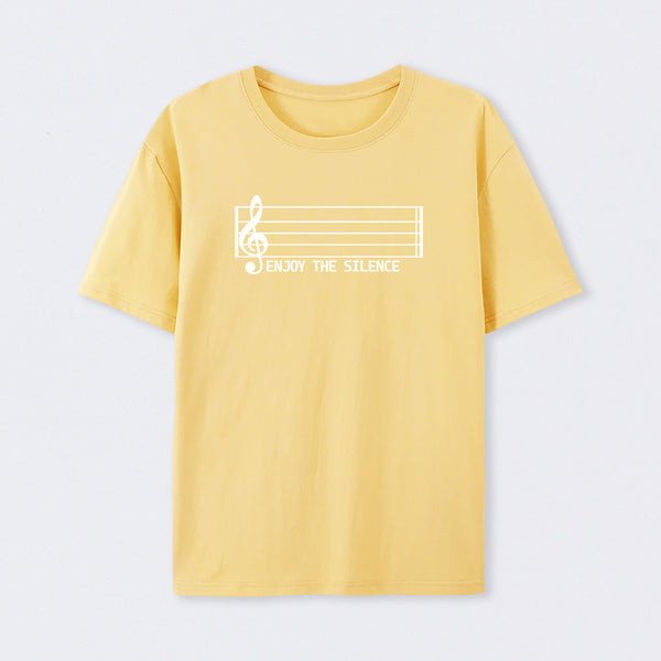 Enjoy The Silence Music Note T-Shirt