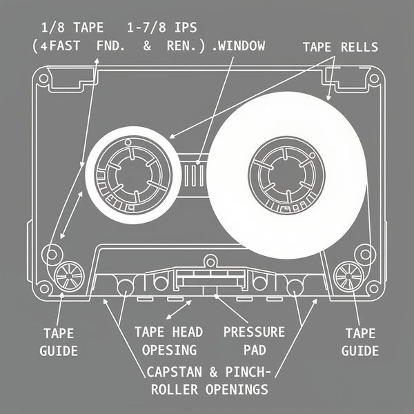 Anatomy of a Cassette Tape T-Shirt
