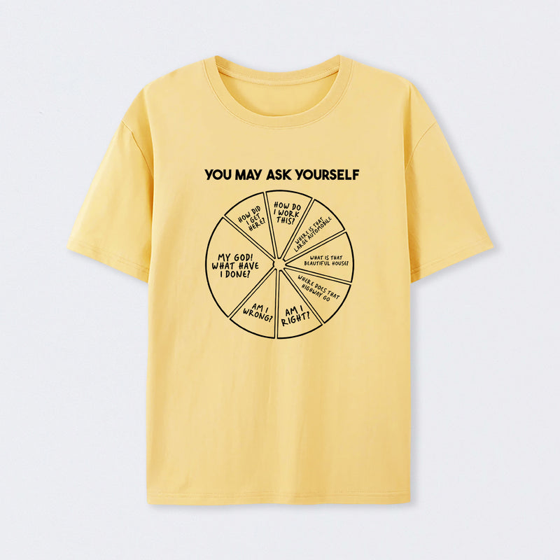 You May Ask Yourself T-Shirt