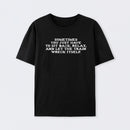 Let The Train Wreck Itself Cotton T-Shirt