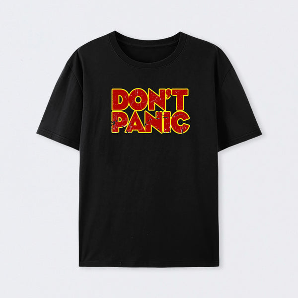 Don't Panic Cotton T-Shirt