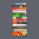 Classic Banned Books Stack T-Shirt