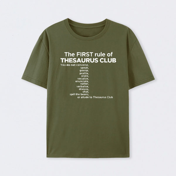 Thesaurus Club Confidential T-Shirt