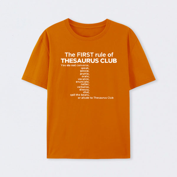 Thesaurus Club Confidential T-Shirt