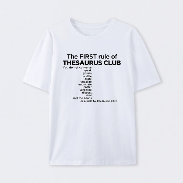 Thesaurus Club Confidential T-Shirt