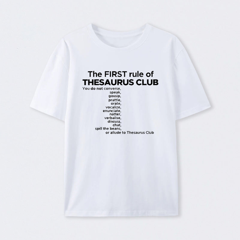 Thesaurus Club Confidential T-Shirt