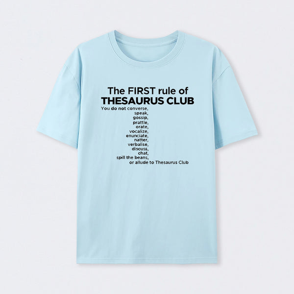 Thesaurus Club Confidential T-Shirt
