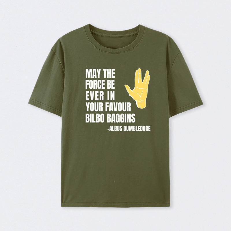 May The Force Be Ever In Your Favour T-Shirt