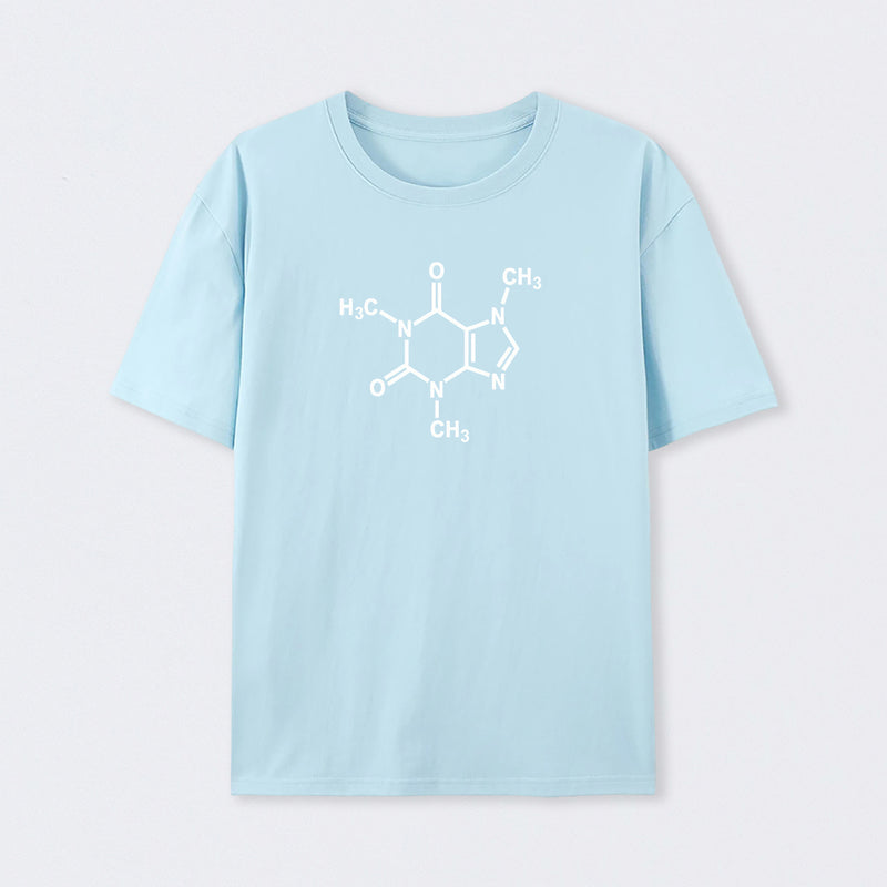 Caffeine Molecule Arm T-Shirt