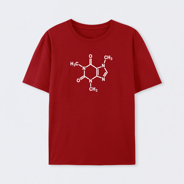 Caffeine Molecule Arm T-Shirt