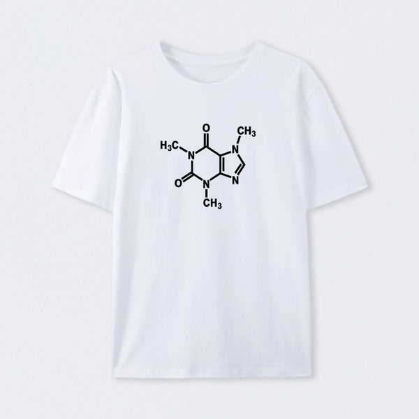 Caffeine Molecule Arm T-Shirt