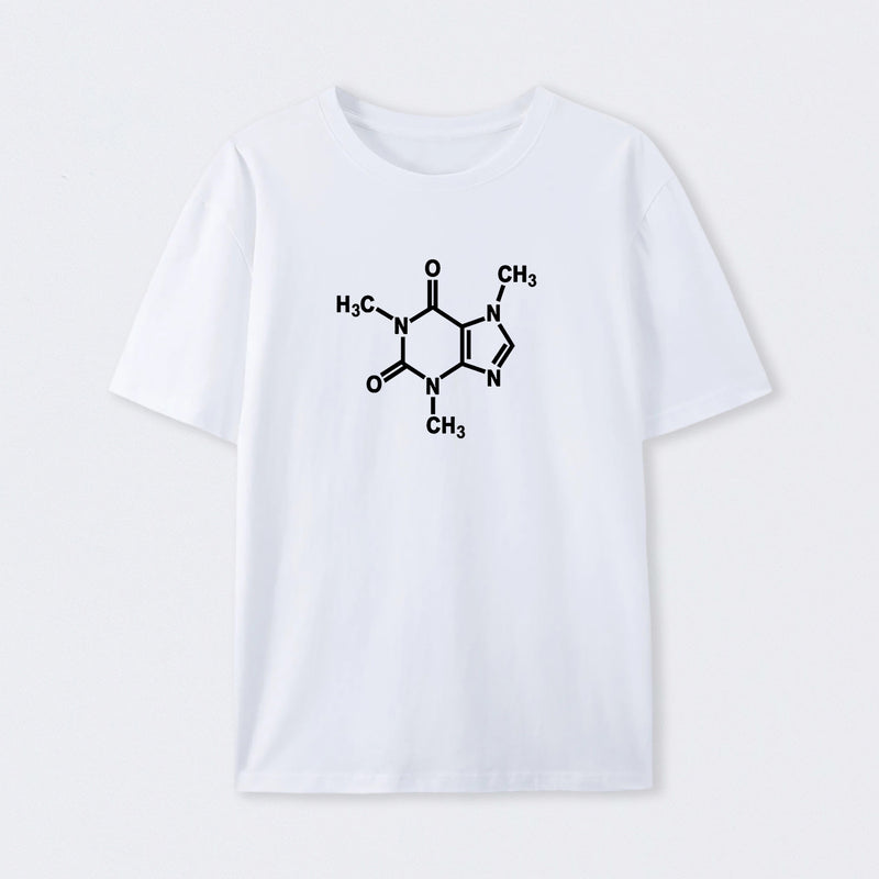 Caffeine Molecule Arm T-Shirt