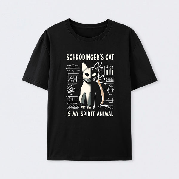 Schrodinger's Сat Science T-Shirt