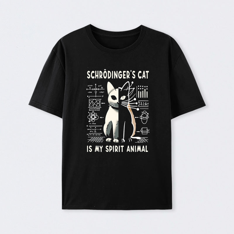 Schrodinger's Сat Science T-Shirt
