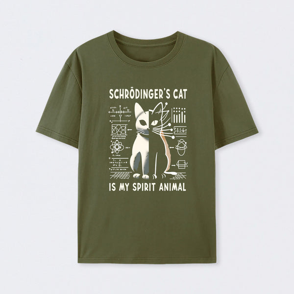 Schrodinger's Сat Science T-Shirt