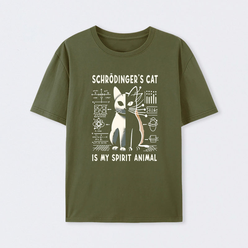 Schrodinger's Сat Science T-Shirt