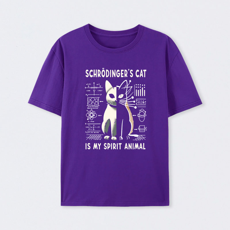 Schrodinger's Сat Science T-Shirt