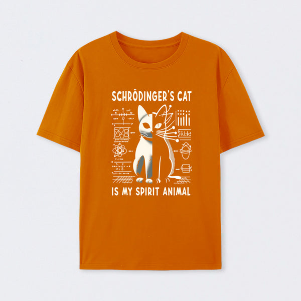 Schrodinger's Сat Science T-Shirt