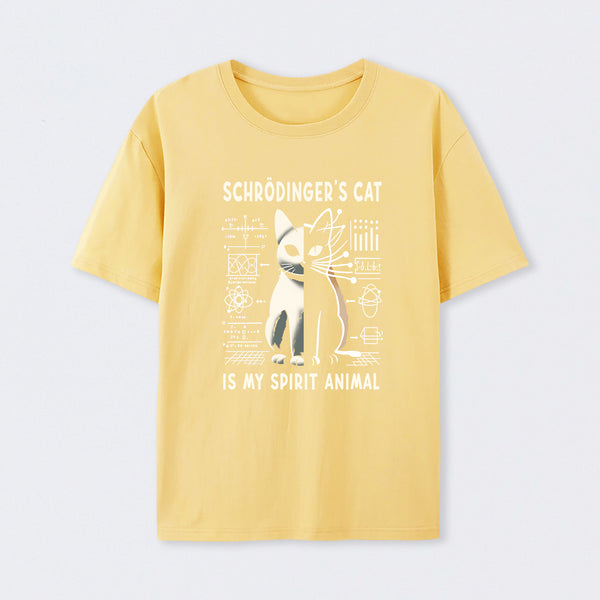 Schrodinger's Сat Science T-Shirt