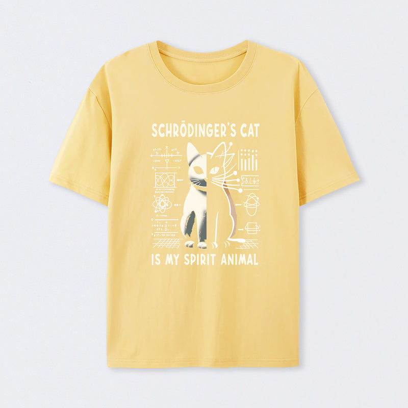 Schrodinger's Сat Science T-Shirt