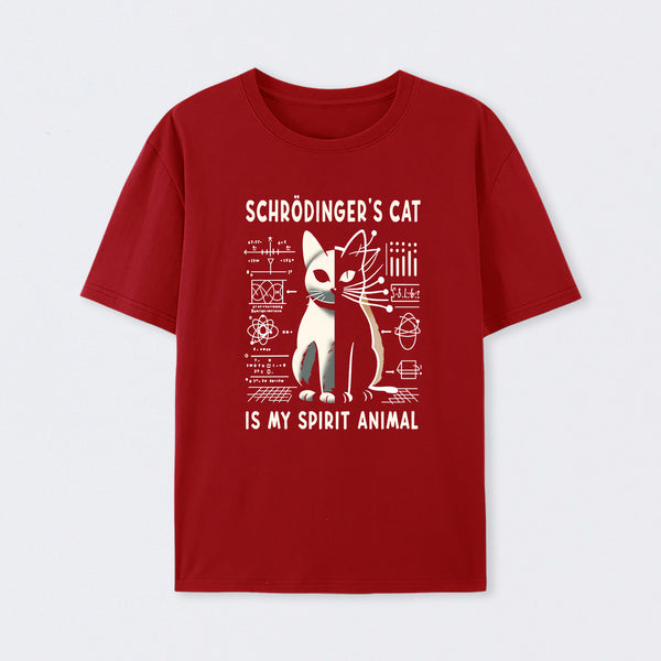 Schrodinger's Сat Science T-Shirt