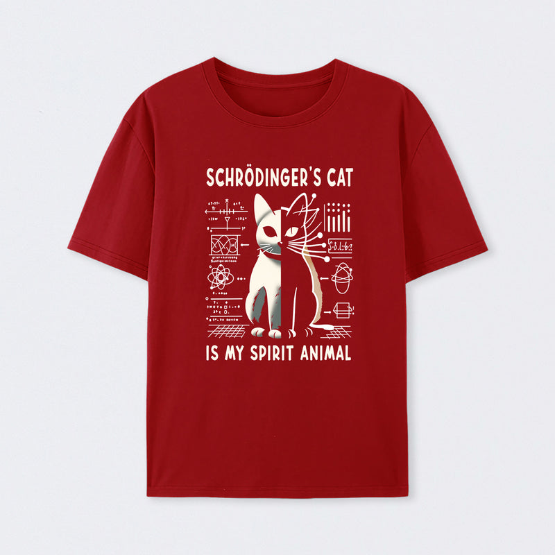 Schrodinger's Сat Science T-Shirt