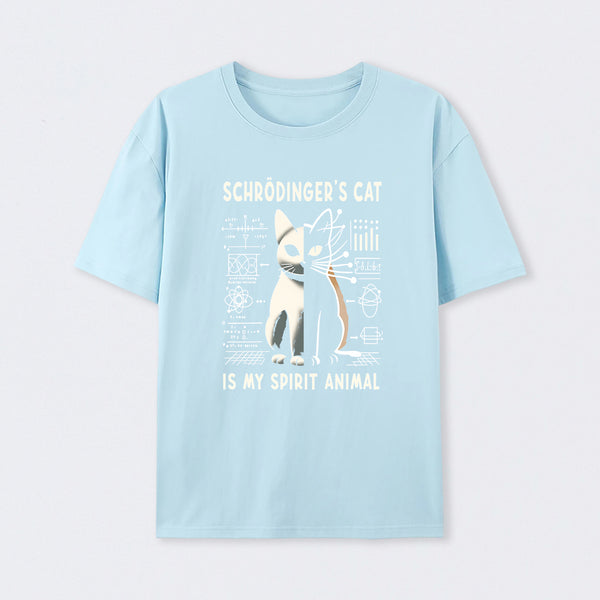 Schrodinger's Сat Science T-Shirt