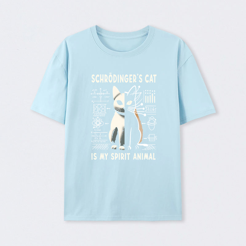 Schrodinger's Сat Science T-Shirt
