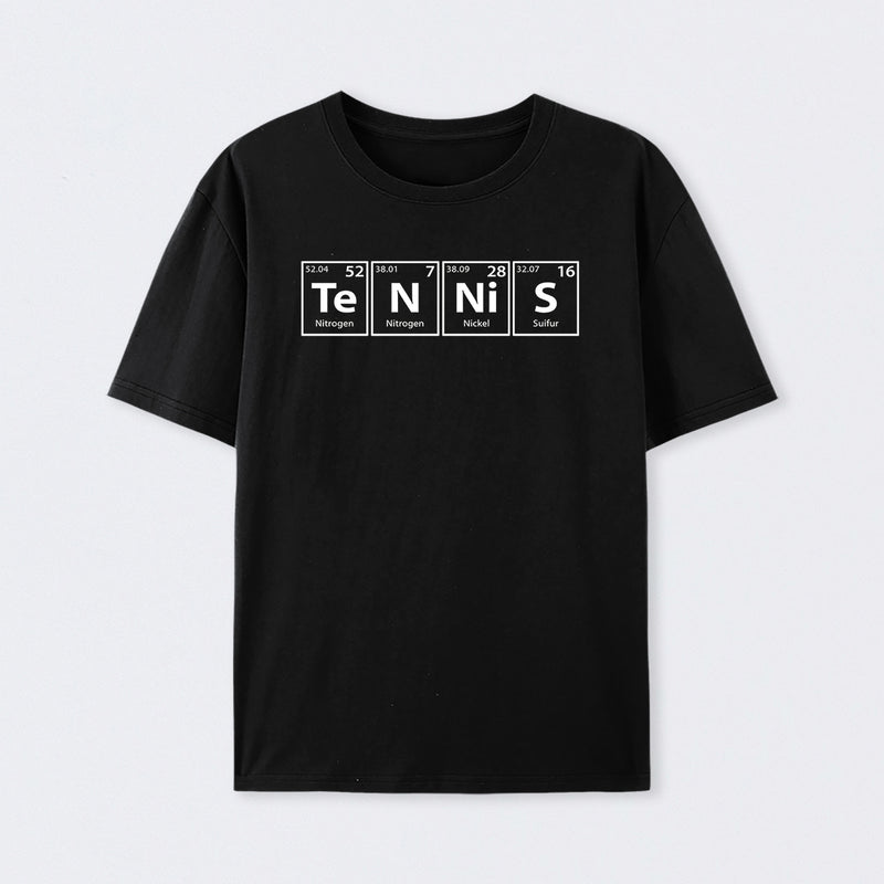 Tennis (Te-N-Ni-S) Periodic Elements T-Shirt