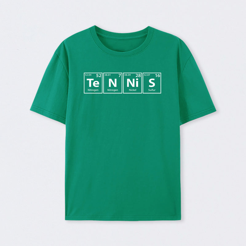 Tennis (Te-N-Ni-S) Periodic Elements T-Shirt