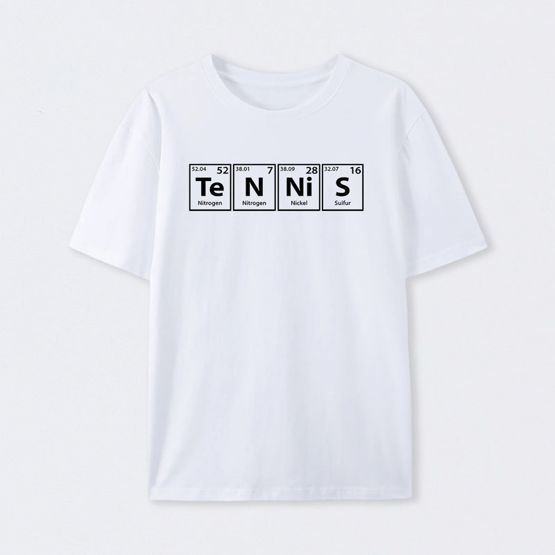 Tennis (Te-N-Ni-S) Periodic Elements T-Shirt