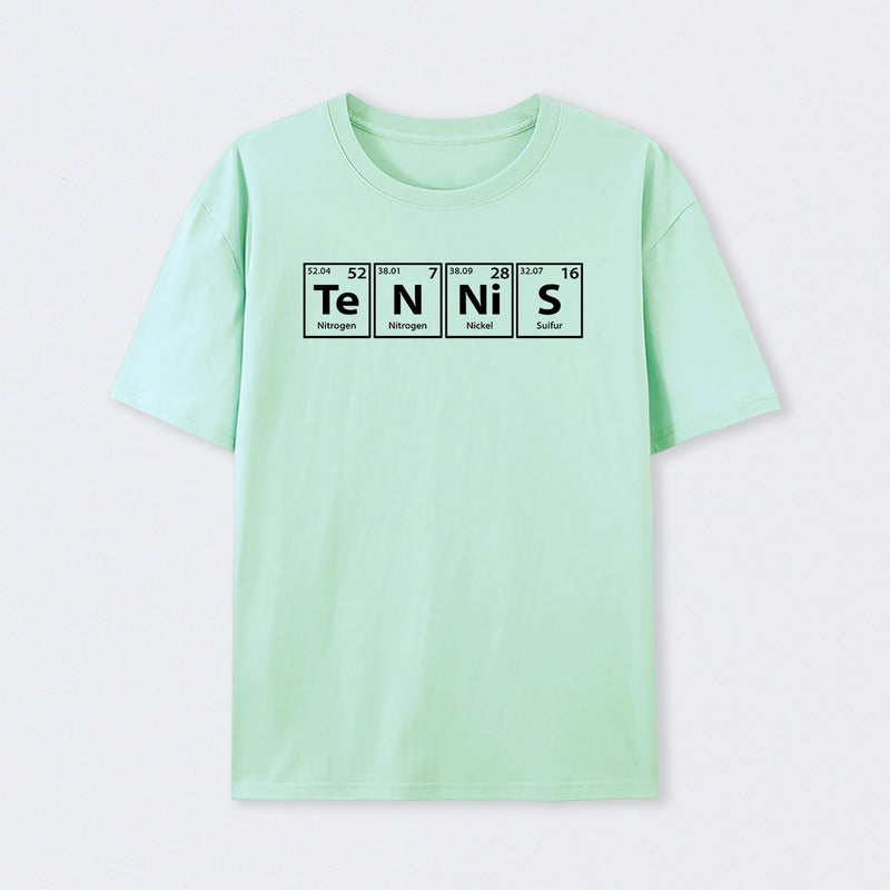 Tennis (Te-N-Ni-S) Periodic Elements T-Shirt