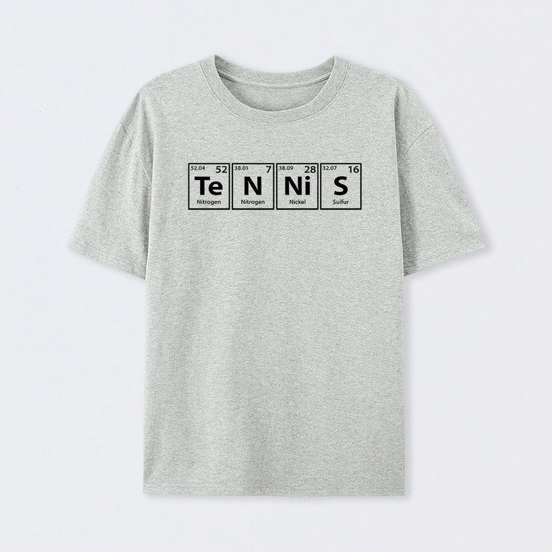 Tennis (Te-N-Ni-S) Periodic Elements T-Shirt