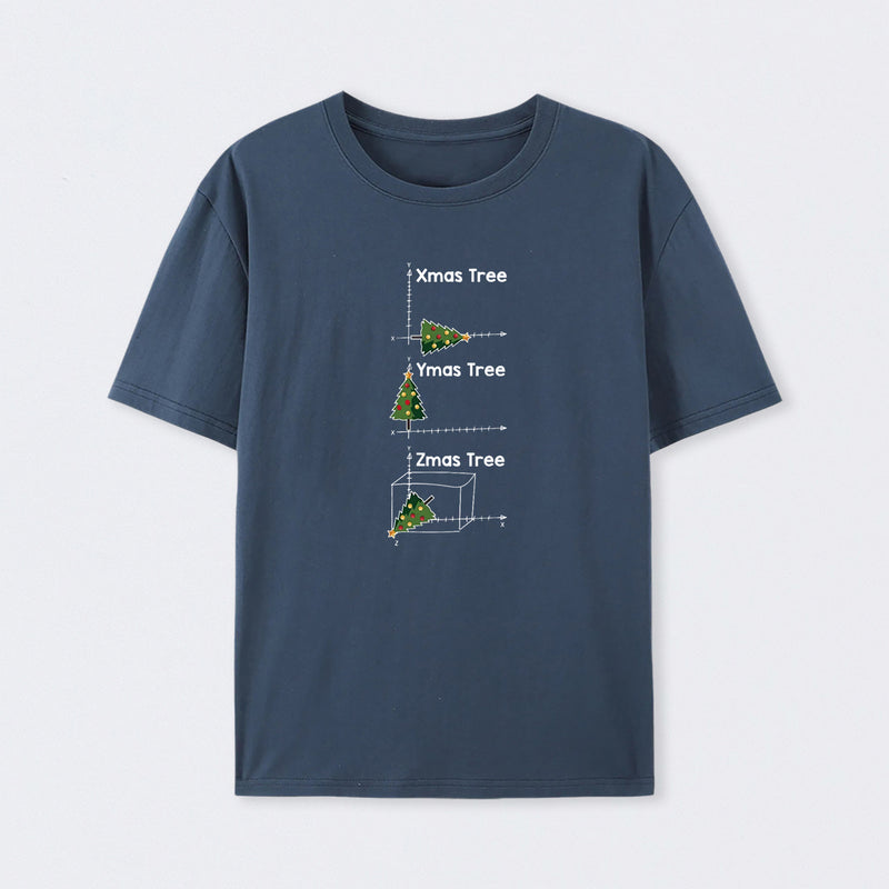 Math Christmas Tree T-Shirt