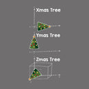 Math Christmas Tree T-Shirt