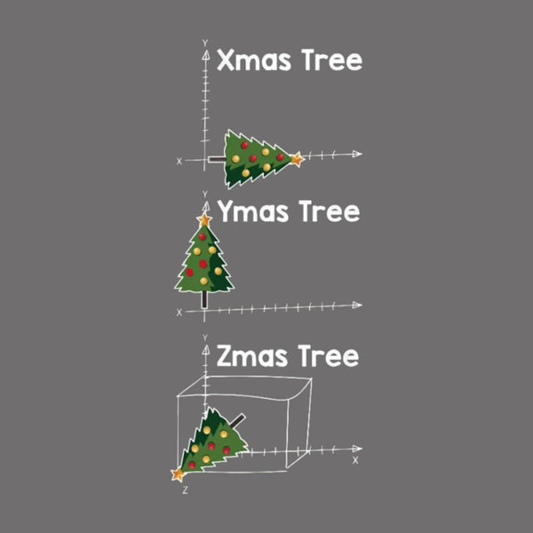 Math Christmas Tree T-Shirt