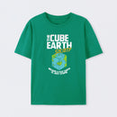 The Cube Earth Society Because A Flat Earth Is Just Stupid T-Shirt