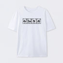 Arsenal (Ar-Se-N-Al) Periodic Elements Spelling T-Shirt