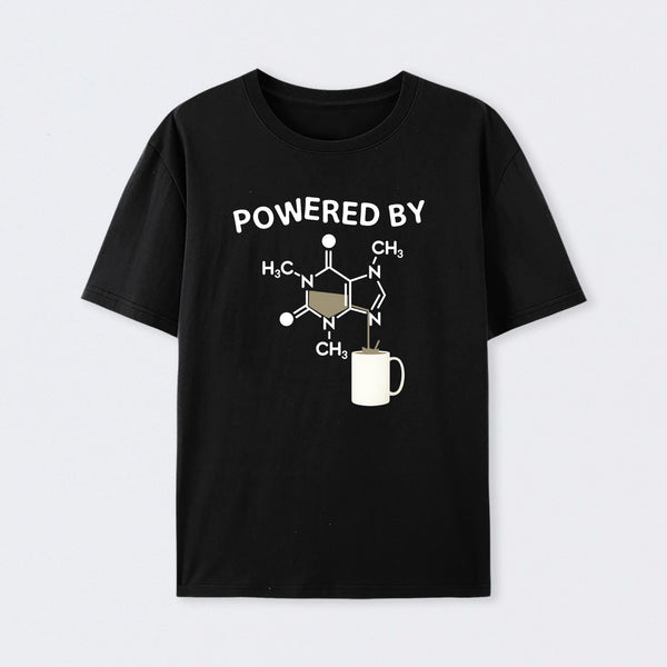 Powered By Caffeine Unisex T-Shirt