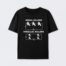 Serial Killers VS Parallel Killers Circuit Diagram Science T-Shirt