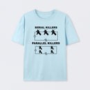 Serial Killers VS Parallel Killers Circuit Diagram Science T-Shirt